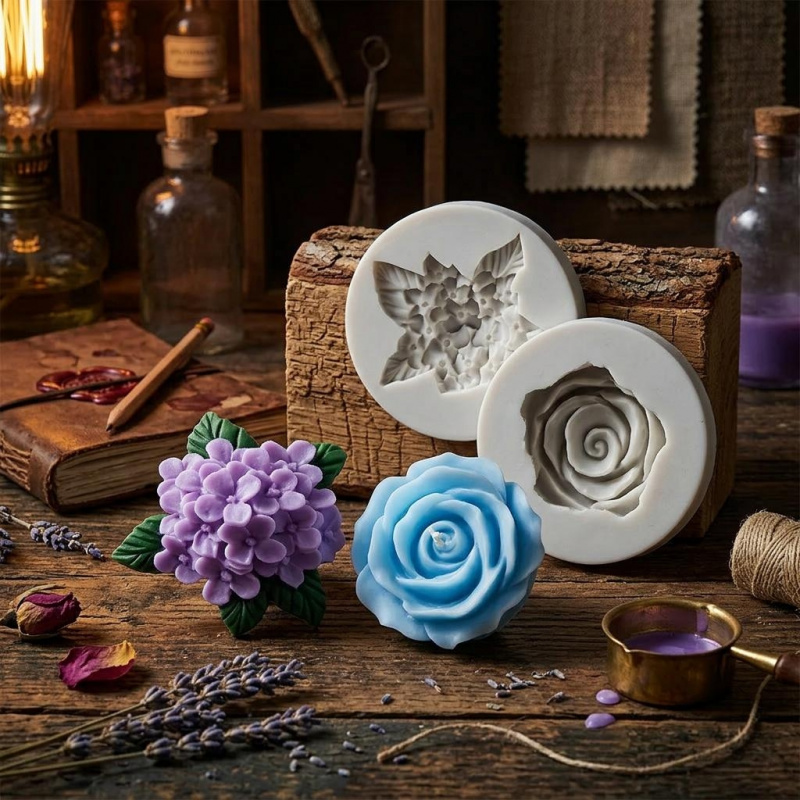 23D Flower Silicone Mold，High- - Resin Art Gel ulasan dan harga