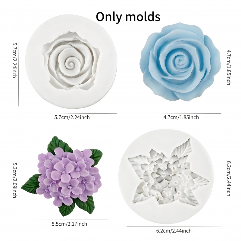 23D Flower Silicone Mold，High- - Resin Art Gel ulasan dan harga