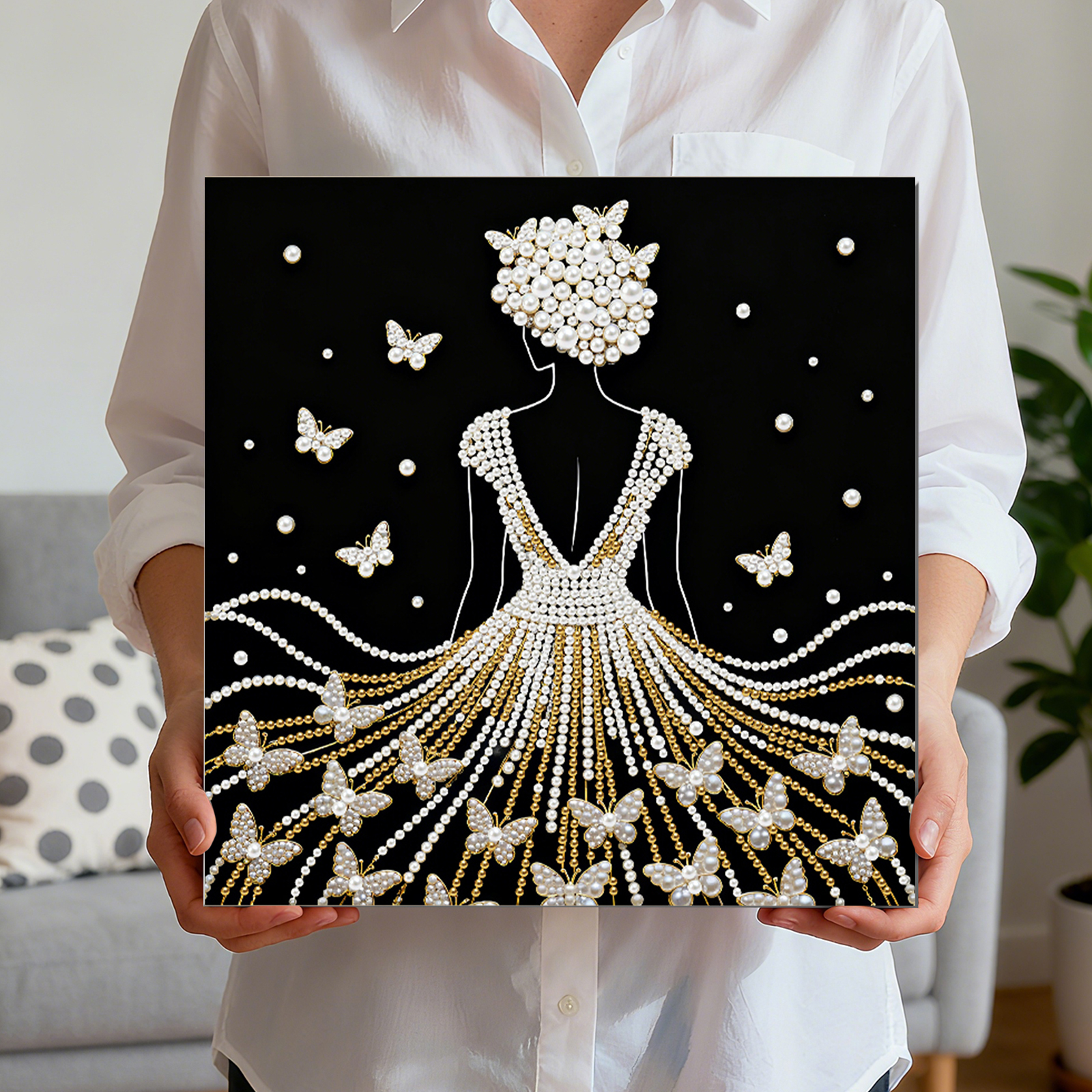 DIY Pearl Painting Art Kits fo - Resin Art Frame ulasan dan harga