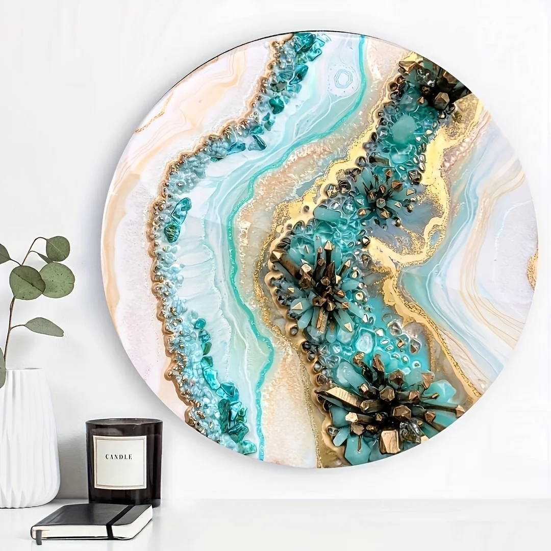 DIY Resin Round Table Silicone - Resin Art Tray ulasan dan harga