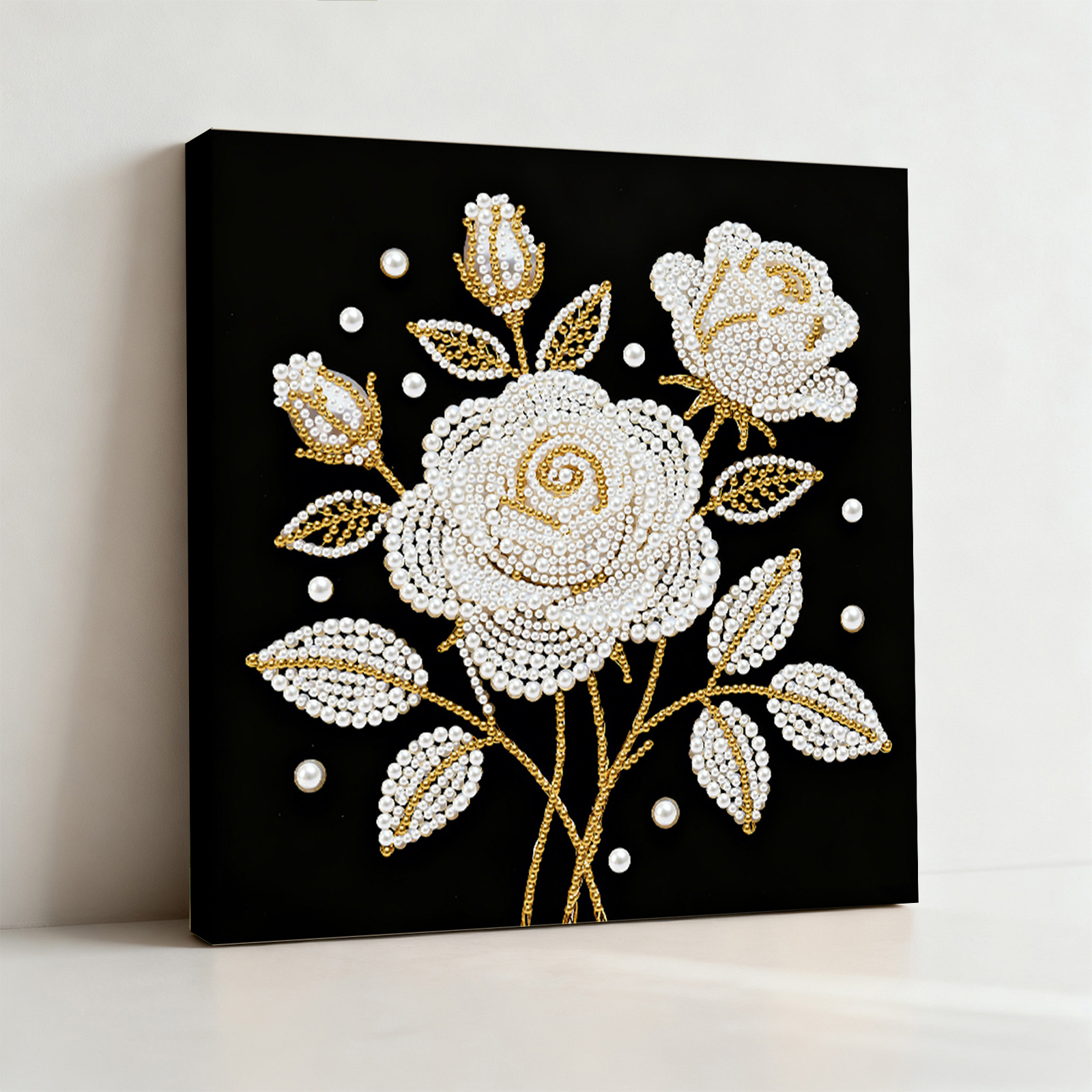 Rose DIY Pearl Painting Kit fo - Resin Art Frame ulasan dan harga