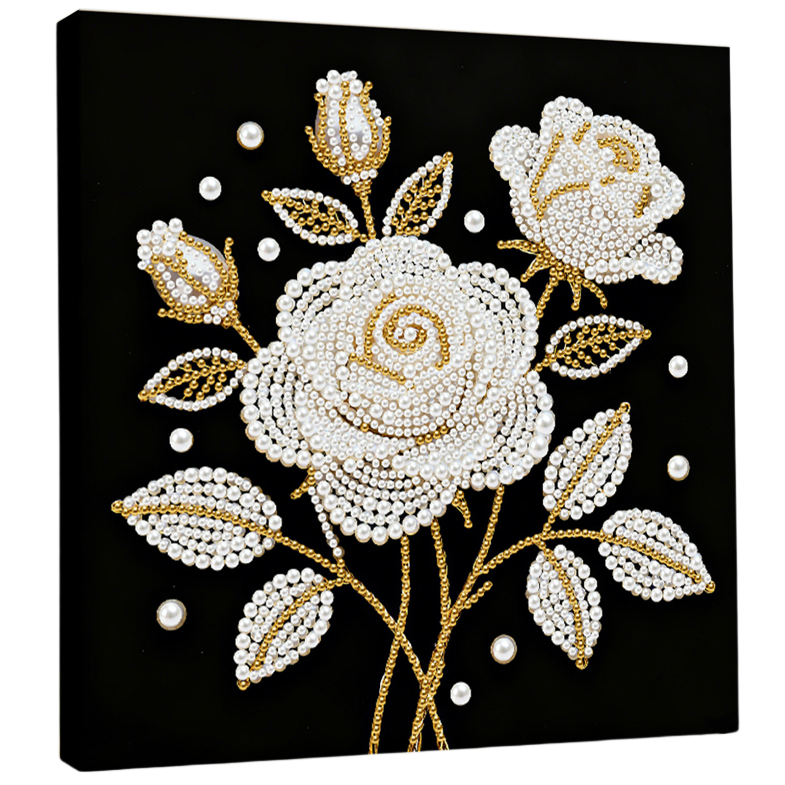 Rose DIY Pearl Painting Kit fo - Resin Art Frame ulasan dan harga